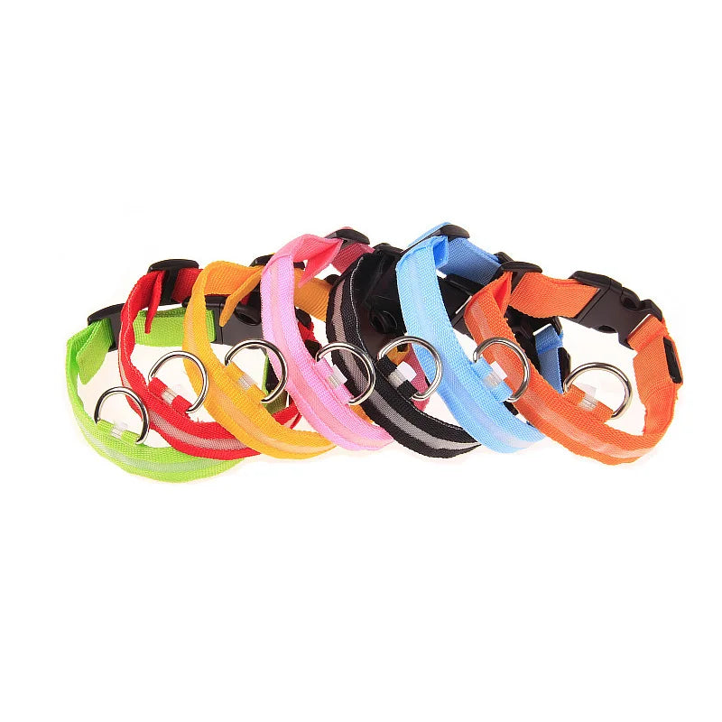 GlowGuard LED Dog Collar